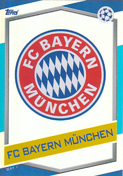 Club Emblem Bayern Munchen 2016/17 Topps Match Attax CL Logo #BAY01